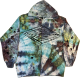 Palm Diamond Zip-Up (L)