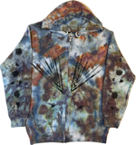 Palm Mandala Zip-Up (M)