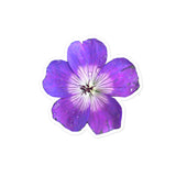 Lilac Geranium Stickers