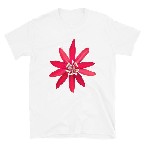 Red Passionflower T-Shirt